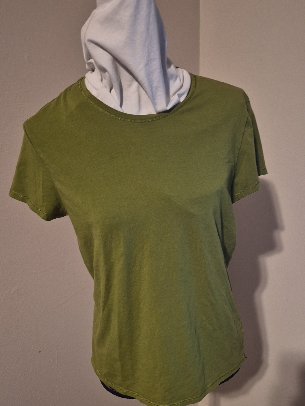 Source Unknown Olive Green Short Sleeve Crew Tee